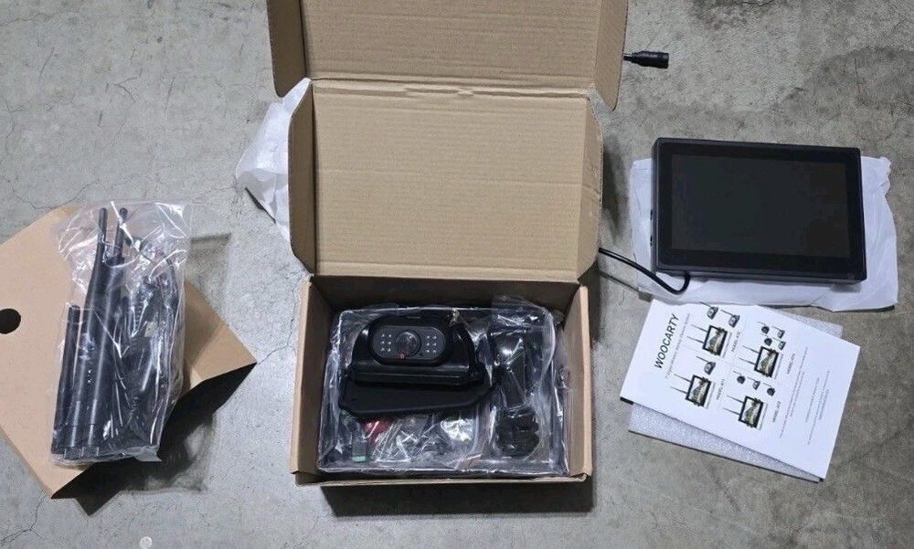 RV Backup Camera System Wireless 7" 1080P Touch Screen DVR Rear View Camera-NEW - Picture 11 of 14